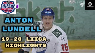 Anton Lundell 1920 Liiga Draft Highlights [upl. by Rahcir]