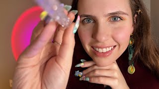 ASMR to Make You Sleepy 💤 Focus Test Countdown Lipgloss Face Brushing Breathing Exercises [upl. by Haldeman]