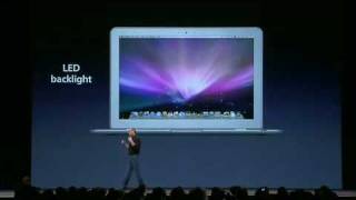 Macworld San Francisco 2008The MacBook Air Intro Pt 1 [upl. by Rafaelita]