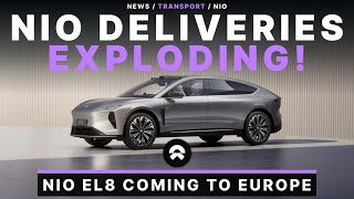 NIO Record Breaking Deliveries EL8 SUV Coming To Europe Soon [upl. by Euk652]