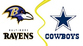 🏈 Baltimore Ravens vs Dallas Cowboys NFL Game Live Stream 🏈 [upl. by Emmalee]