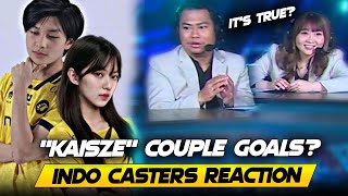 INDO CASTERS EPIC REACTION TO quotKAIRI amp SZEquot NEW COUPLE [upl. by Becker812]