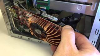 How to install the VisonTek 7750 4K UHD GPU card into a Supermicro SuperServer 5028DTN4T Minitower [upl. by Oluap]