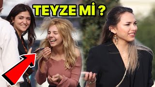 GÜZEL KIZLARA KOMİK TEYZE MUAMELESİ  ABSÜRT KOMİK ŞAKA [upl. by Clem97]