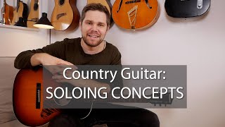 Country Guitar Soloing Concepts [upl. by Fujio945]