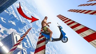 HARD PARCOURS EN FAGGIO  GTA 5 ONLINE [upl. by Platt902]