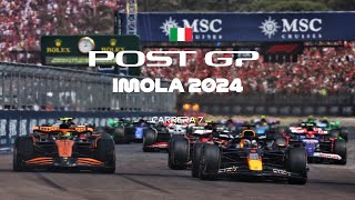 F1 EMILIA ROMAGNA 2024 POST GP CARRERA 7 [upl. by Gallenz]