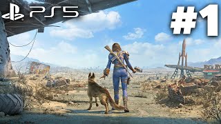 FALLOUT 4 PS5 Gameplay Walkthrough Part 1  BIG NEW UPDATE [upl. by Sousa]