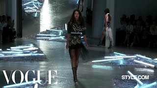 Rodarte Spring 2015 ReadytoWear  Fashion Show  Stylecom [upl. by Adabelle]