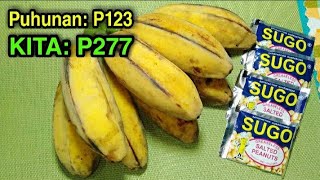 GAWIN ITO SA SABA AT MANI PATOK ANG LASA PATI ANG BENTA  Negosyo Recipe by Qui Charmzz Channel [upl. by Scharff3]