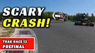 2023 TRAK Race 12 PreFinal  Briggs Sr  Goodwood Kartways [upl. by Yecaw]