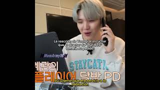 ¡El director de quotRun BTSquot sorprende a Yoongi 😂💜 bts suga army [upl. by Hniv]