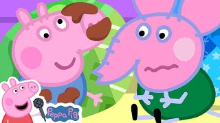 Oopsie Daisy George Makes a Mess  See Saw Margery Daw  Peppa Pig Nursery Rhymes and Kids Songs [upl. by Nylle683]