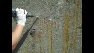 How to Repair Leaking Hairline Basement Concrete Wall Cracks Using the ActaLeak Kit [upl. by Zoila]