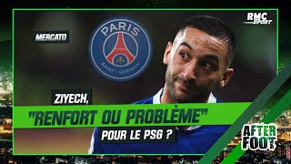 Mercato  Ziyech quotun renfort ou un nouveau problème quot Gautreau émet des doutes pour le PSG [upl. by Mallon482]