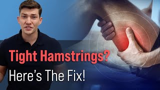 Permanently Tight Hamstrings The Fix [upl. by Ettenig]