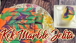 Cara Membuat Kek Marble Jelita Marble Cake Recipe cara buat kek marble jelita [upl. by Alasdair478]