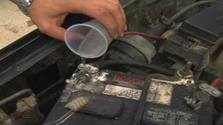 Car Maintenance  How to Clean a Car Battery [upl. by Abeh]