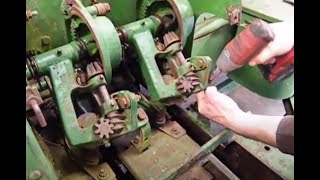 How to remove knotters from a John Deere 336 346 327 337 347 Square Baler with captions [upl. by Jelle]