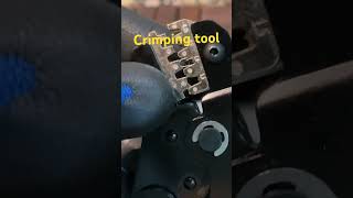 How to crimp noninsulated spade terminal pin perfectly DuPont Pin [upl. by Baugh]