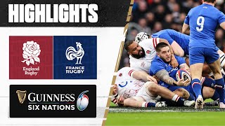 HIGHLIGHTS  🏴󠁧󠁢󠁥󠁮󠁧󠁿 England v France 🇫🇷  2023 Guinness Six Nations [upl. by Delanty]