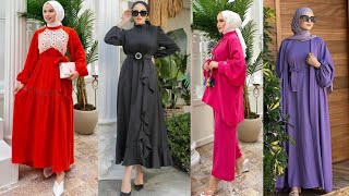 ألبسة تركية للمحجبات 💞 hijab turkish styles 🌟 vêtements pour femmes voilées 💝 hijab Muslim 🌟 [upl. by Rutger]