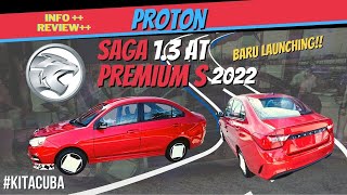 PROTON SAGA PREMIUM S 2022 baru LAUNCHING merah menyala  Jom cuci mata jap 😉  EP56 [upl. by Saibot]