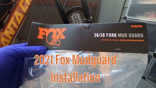 2021 Fox 3638 Mudguard Installation [upl. by Sudbury]