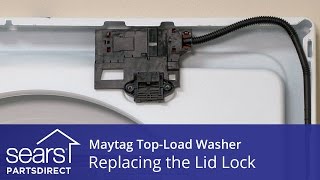 How to Replace the Lid Lock on a Maytag Vertical Modular Washer VMW [upl. by Kanya]