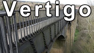 170 Crossing the worldfamous Pontcysyllte canal aqueduct with the Narrowboat Experience [upl. by Eanat895]