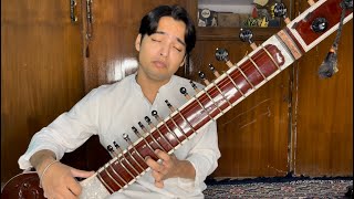 Raag Miya Ki Malhar  Mohammad Shah Rangile  Mehtab Ali Niazi  Sitar [upl. by Claudell]