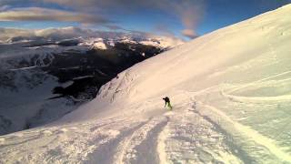 Sunshine Village Delirium Dive [upl. by Hurwit]