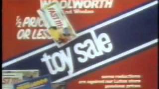 1983 Woolworth Dept Store Commercial quotToy Salequot [upl. by Nalloh]