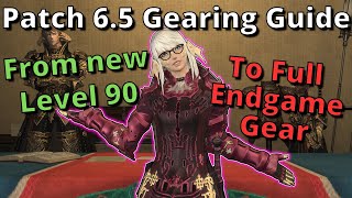 From New Level 90 to End Game Gear Endwalker 65 Gearing Guide [upl. by Paolina]