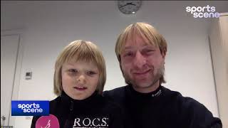 Exclusive with Plushenko P3  独家专访普鲁申科 quotMy son will be much better than his fatherquot quot我儿子未来会超过我的成就“ [upl. by Aurelie]