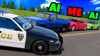 Using Traffic to Hide From My Friends in Hide and Seek BeamNG Drive Mods [upl. by Fusuy]