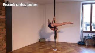 Tuto Pole Dance  le V [upl. by Sergias501]