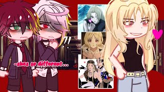 Diabolik lovers react to Yui as Yuki Tsukumo  Jujutsu kaisen [upl. by Liebermann]