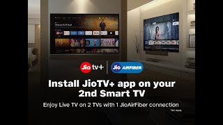 2in1 offer – Connect 2 TVs with 1 JioAirFiber connection [upl. by Anile]