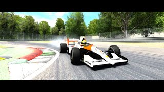 MAGIC A Senna  Assetto Corsa PC GAMEPLAY Monza [upl. by Ellebyam]