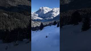 Wonderful afternoon ride on the quotGummiquot chairlift in the Bernese Oberland [upl. by Ennayt]