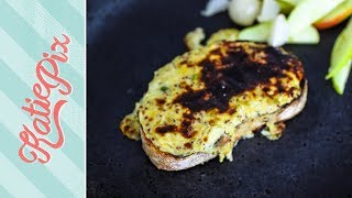 Quick amp Easy Welsh Rarebit Cheese On Toast Recipe  StDavidsDay  Katie Pix [upl. by Rezal]