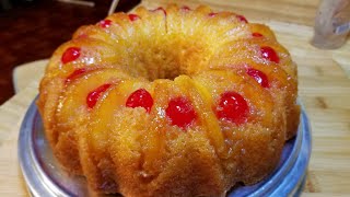 Pineapple Upside Down Bundt Cake [upl. by Demetris124]