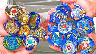 ULTIMATE TRIPLE EVOLUTION BATTLE ALL VALKYRIES vs ALL SPRIGGANS vs ALL LONGINUS  Beyblade Burst BU [upl. by Noam]