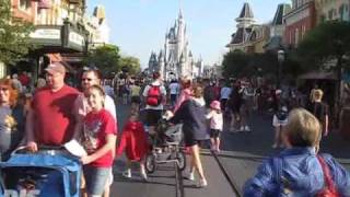 KAHT KAM  Walt Disney World Magic Kingdom tour pt 1 [upl. by Barron880]