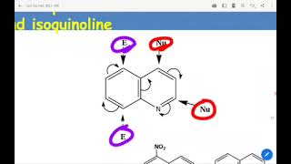 4 Heterocyclic Chemistry quinoline and isoquinoline شرح بالعربي [upl. by Assetal]