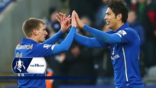 Ulloa goal  Leicester 10 Newcastle  FA Cup Third Round  Goals amp Highlights [upl. by Cathe]