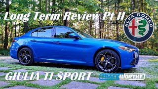 2018 Alfa Romeo Giulia Ti Sport AWD Long Term Review Pt II [upl. by Carolin]