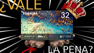 TOSHIBA SMART TV 32 PULGADAS UNBOXING 32v35kb [upl. by Bluh]