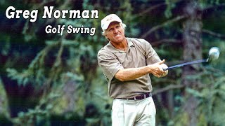 Greg Norman Golf Swing with SlowMotion [upl. by Etezzil]